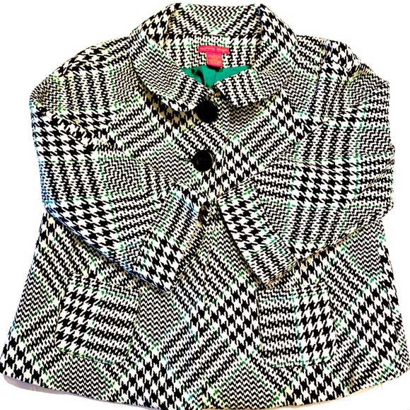 Sunny Leigh Retro houndstooth cropped jacket - Picture 3 of 6